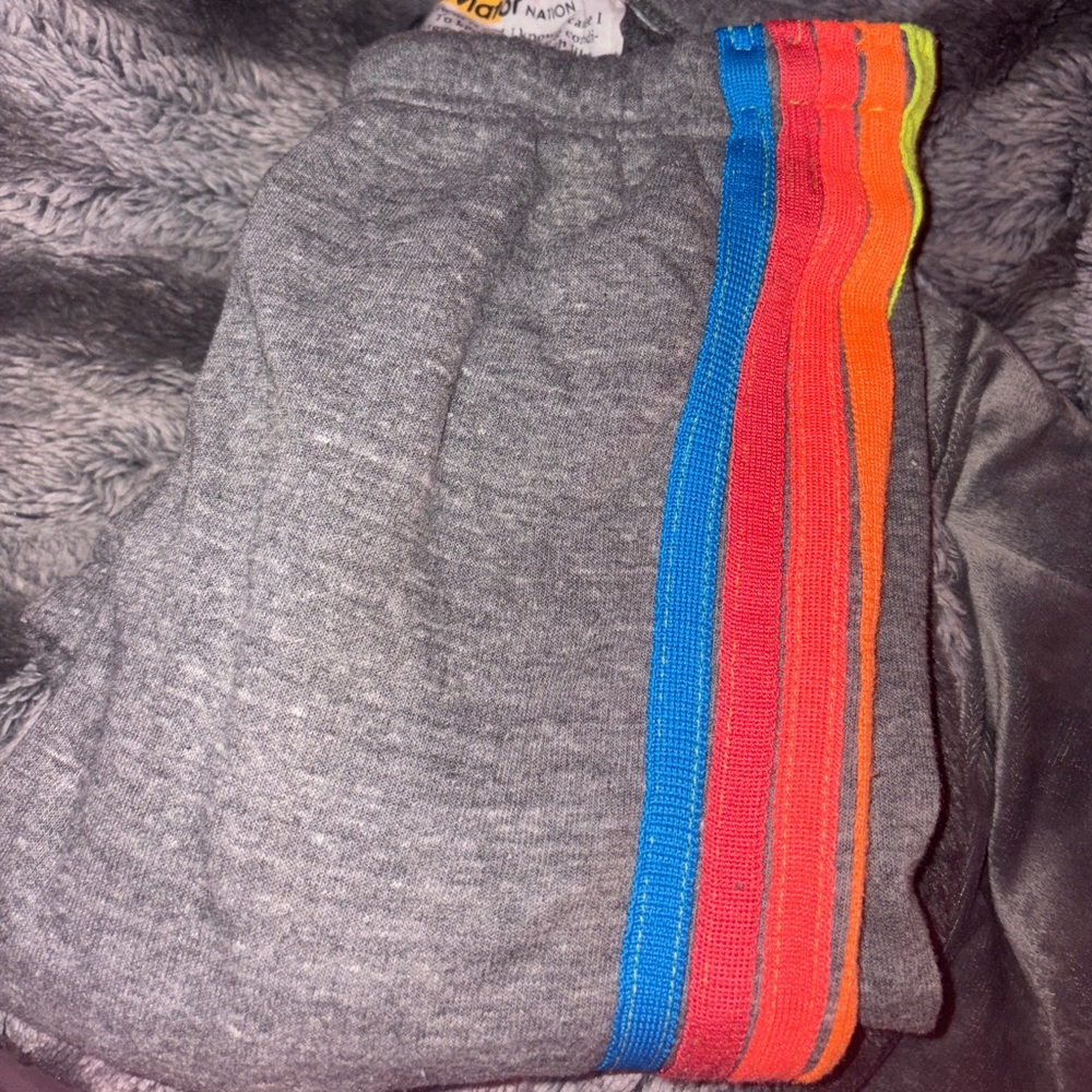 women’s av Bottoms with Rainbow Stripes